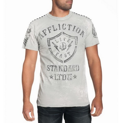 Reversible Affliction Science Reversible White T-Shirt price